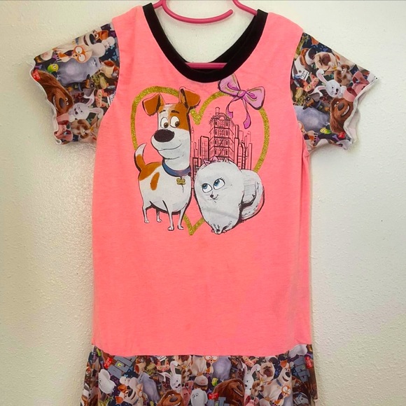 Boutique Handmade Secret Life of Pets Dress - Picture 1 of 2